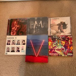 Maroon 5 CD set of 6